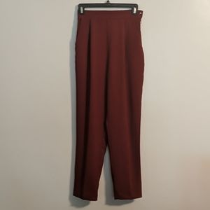 American Apparel Burgandy/red work pants